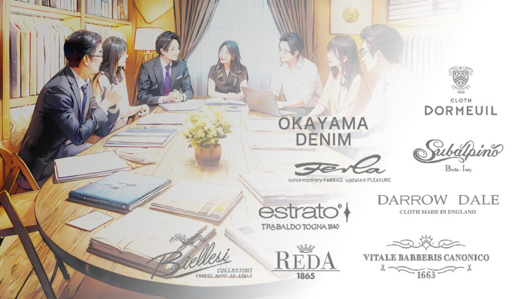 生地メーカーと提携